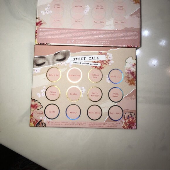Colourpop Sweet Talk Pressed Powder Palette New No Box - Picture 3 of 3